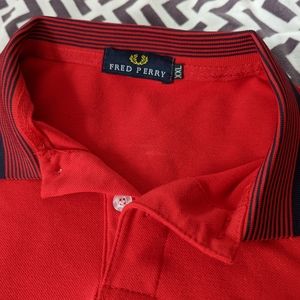 Fred Perry Men's Red XXL polo